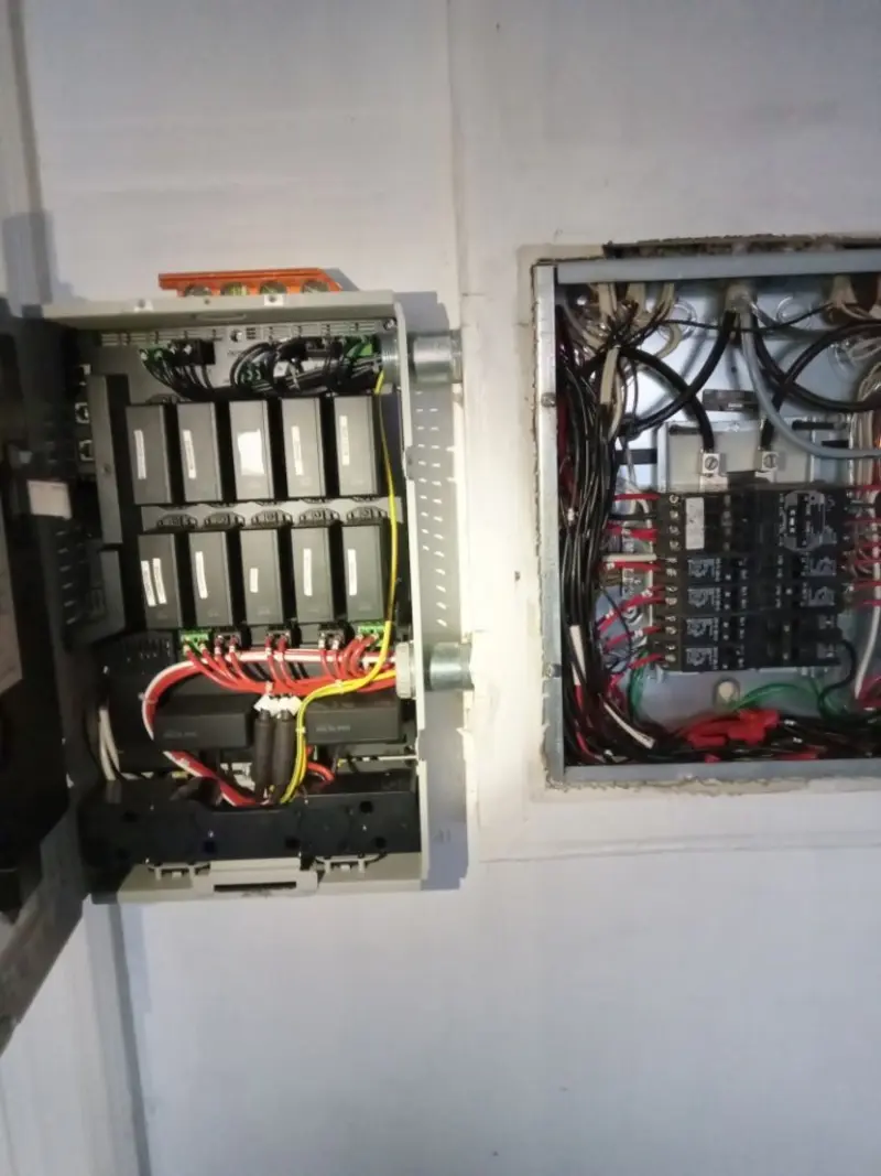 Electrical panel upgrade completed for Indoor Lighting Installation in Walton